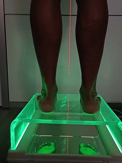 Prueba para obtener resultado de pisada